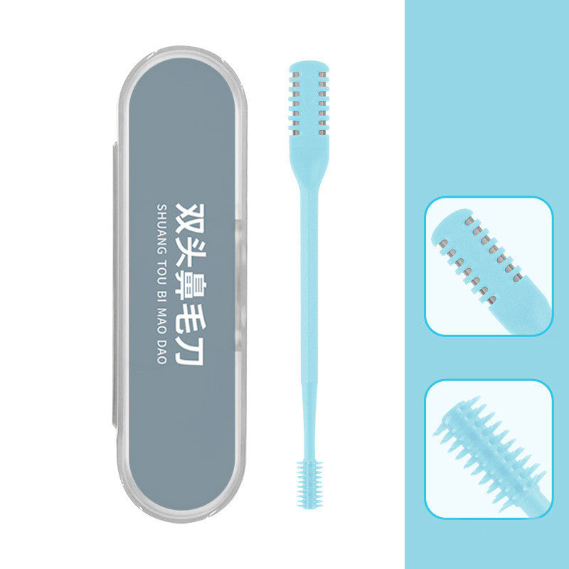 360 Degree Rotating Double Head Nose and Ear Hair Trimmer 360 Degree Rotating Double Head Nose and Ear Hair Trimmer